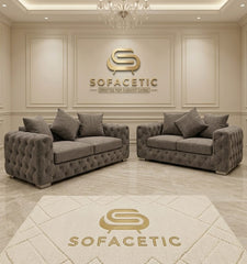 Urban Chenile Living Sofa Set