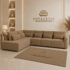 Sleefy Jumbo Cord Comfort Sofa Set