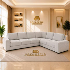 Salon Naples Fabric Sofa