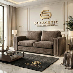 Ruby Alaska Chenile Sofa Set