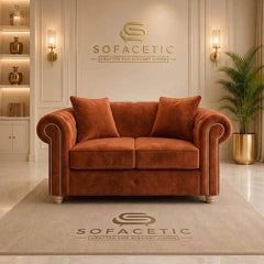Olympia Ashwin Plush velvet Sofa Set