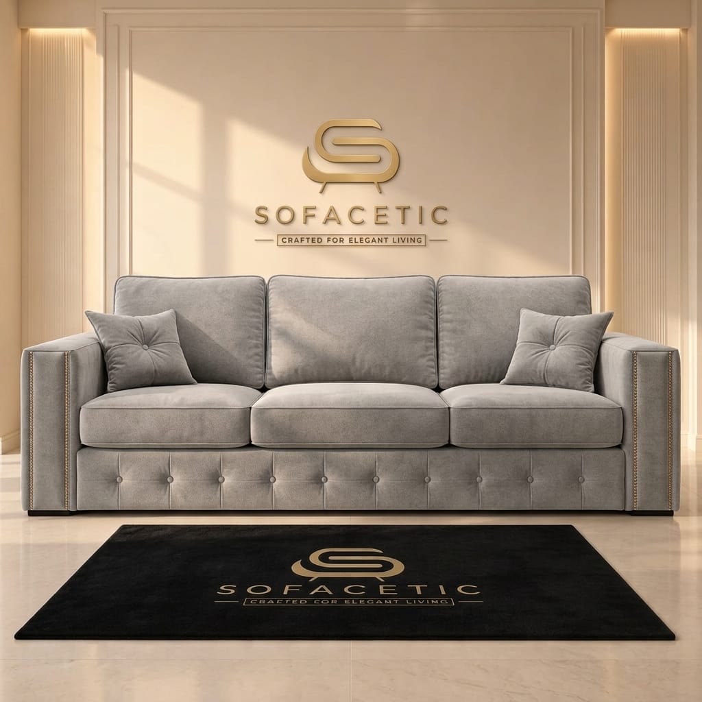 Ruby Alaska Naples Sofa Set