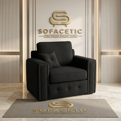 Ruby Alaska Chenile Sofa Set