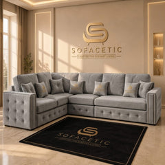 Ruby Alaska Naples Sofa Set