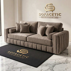 Lilly Chenille Fabric Luxury Sofa Set