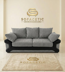 Dino Chenille Modern Sofa Set