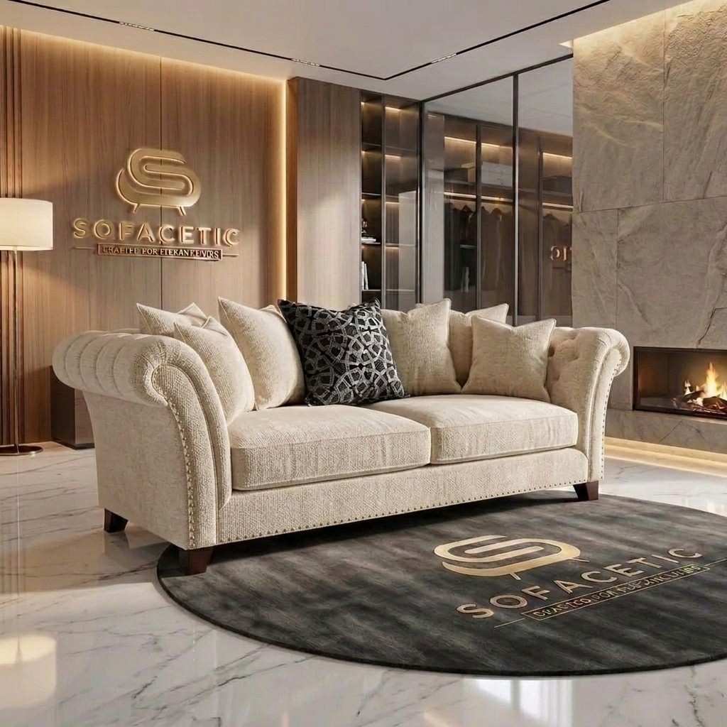 Harrison Juxon Chenile Sofa Set