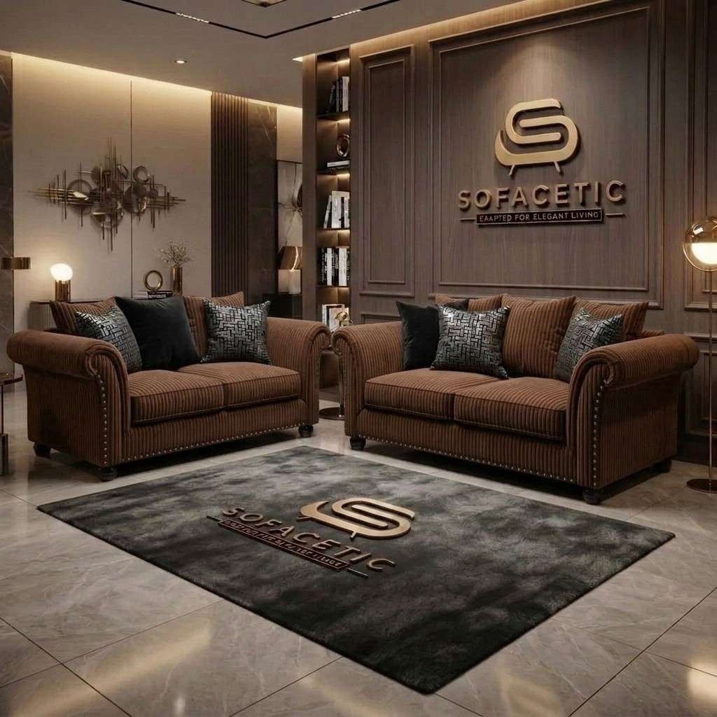Harrison Juxon Jumbo Cord Sofa Set