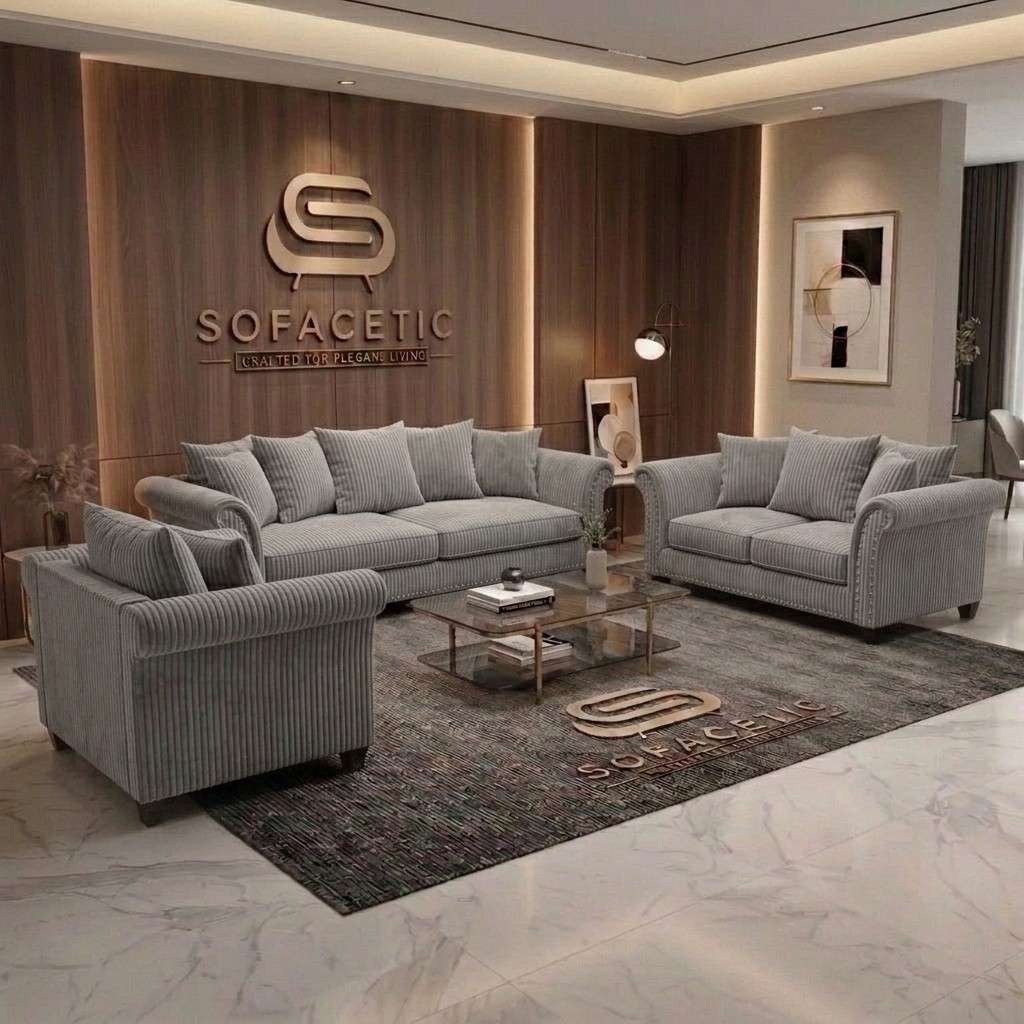 Harrison Juxon Jumbo Cord Sofa Set