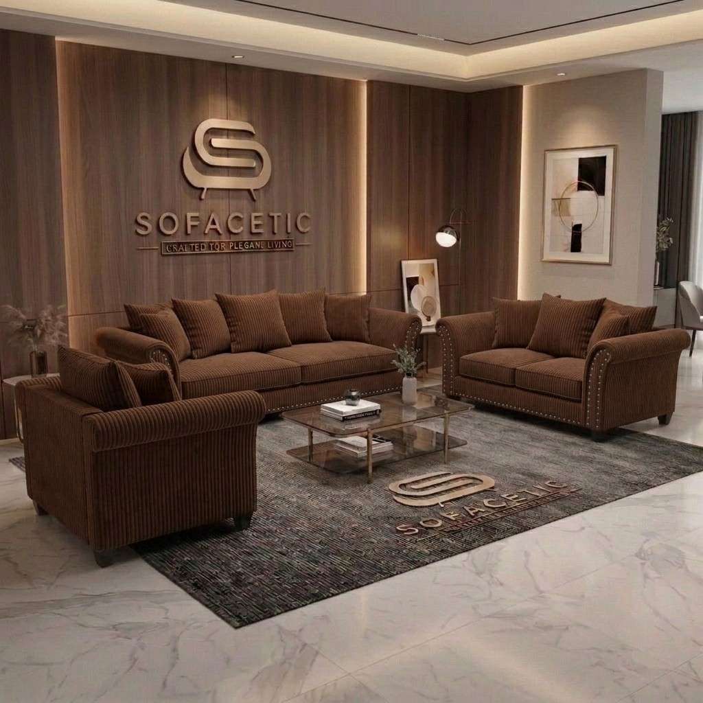 Harrison Juxon Jumbo Cord Sofa Set