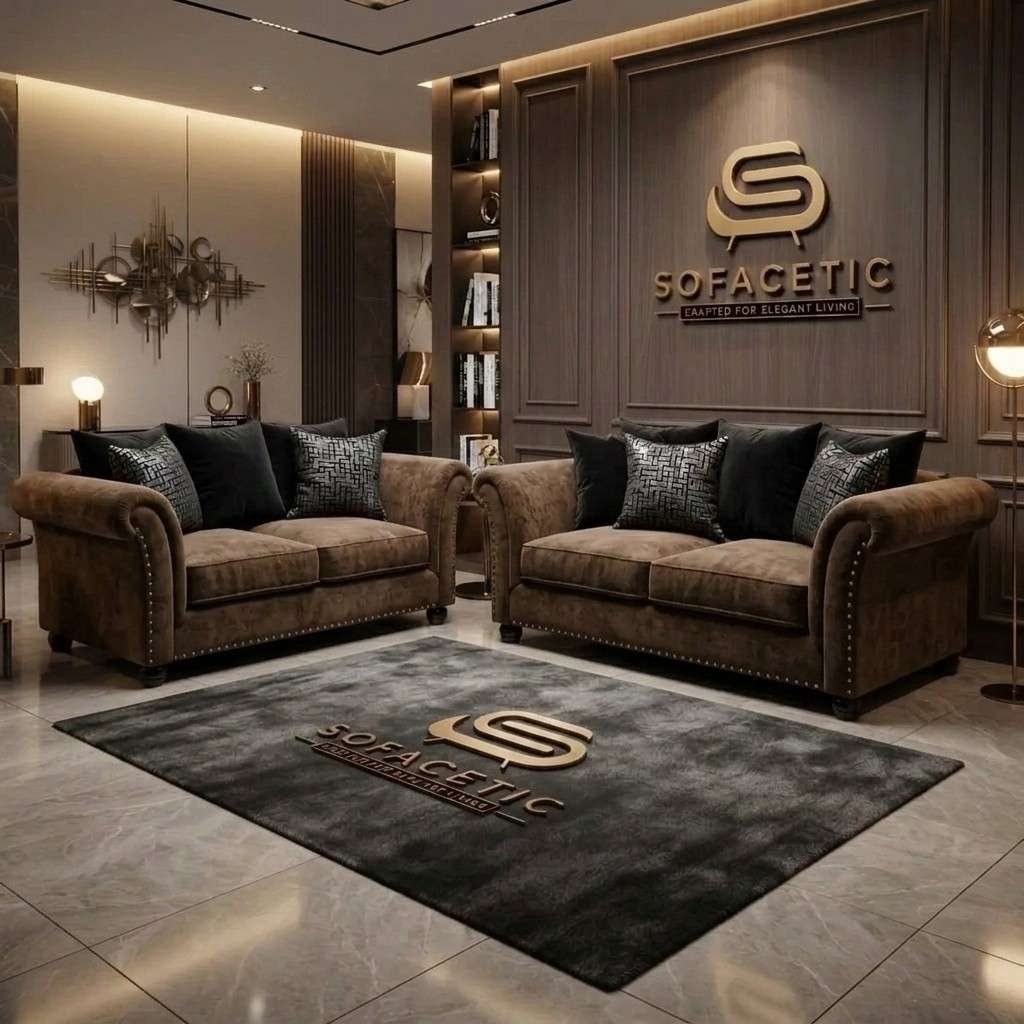 Harrison Juxon Chenile Sofa Set