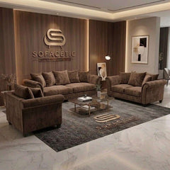 Harrison Juxon Chenile Sofa Set