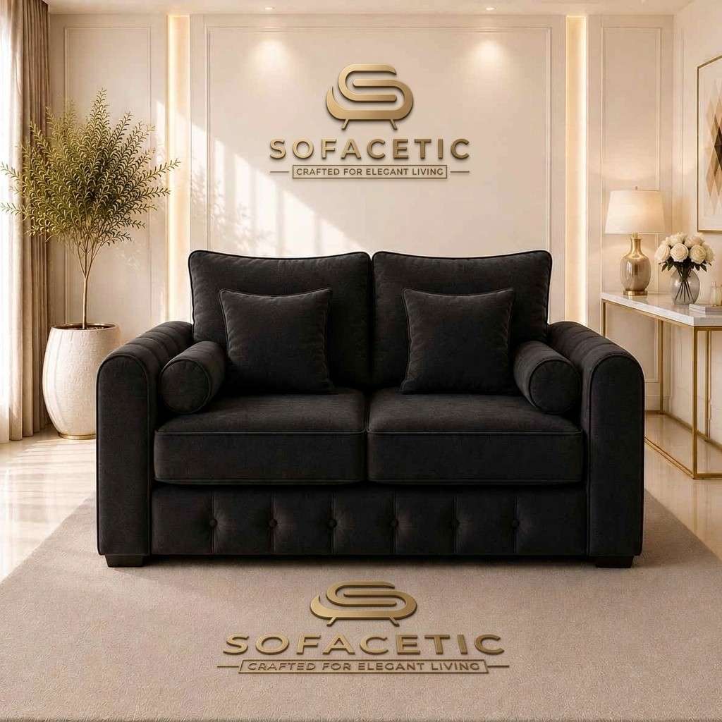 Lilly Naples Fabric Luxury Sofa Set