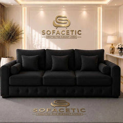 Lilly Naples Fabric Luxury Sofa Set